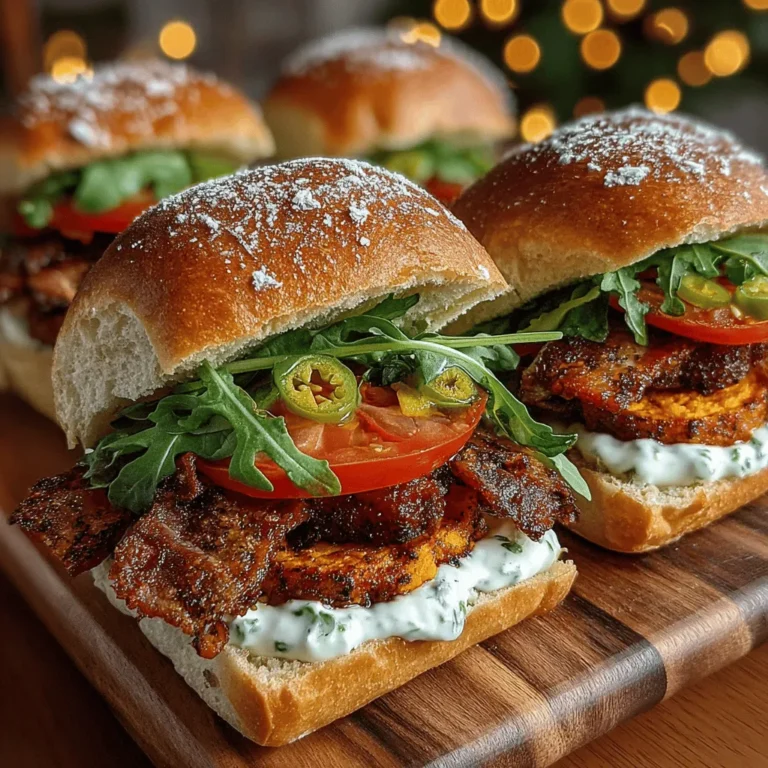 In recent years, sliders have surged in popularity as a versatile and fun meal option that caters to a variety of tastes and occasions. From backyard barbecues to elegant dinner parties, these mini sandwiches can be tailored to fit any theme or preference. Today, we are excited to introduce a delightful spin on the classic BLT sandwich: Mini Sweet Potato BLT Sliders. This innovative recipe replaces traditional bread with sweet potato rounds, offering a healthier alternative without compromising on flavor or satisfaction.