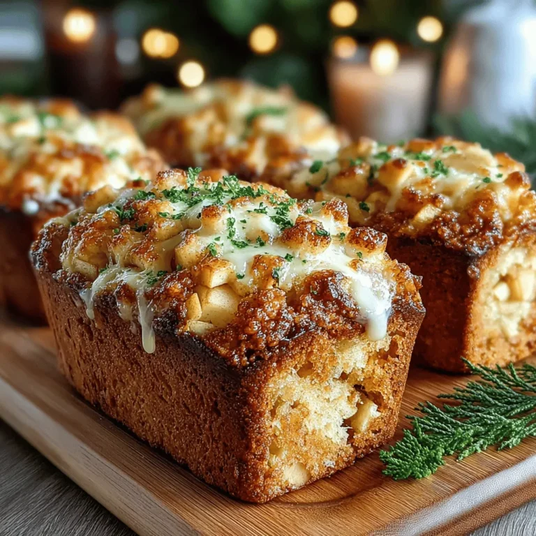 When the leaves start to change and the air turns crisp, nothing signals the arrival of fall quite like the aroma of freshly baked goods wafting through the kitchen. One of the most delightful treats that embodies this cozy season is the Mini Apple Cinnamon Bread Loaves. This recipe is not only easy to prepare but also captures the comforting flavors of sweet apples and warm cinnamon that many of us cherish. The appeal of these mini loaves lies in their perfect size: ideal for portion control, sharing with friends and family, or simply indulging in a guilt-free treat.