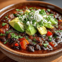 Spicy Hatch Chili Black Bean Soup Recipe