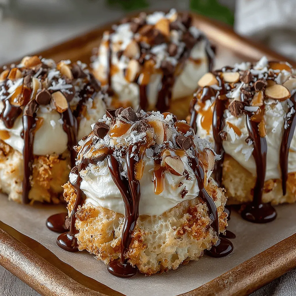 If you're on the lookout for a delightful, health-conscious snack that satisfies your sweet tooth, look no further than Frozen Caramel Almond Yogurt Clusters. This recipe combines creamy Greek yogurt with crunchy almonds and a hint of natural sweetness, creating a treat that is not only delicious but also packed with nutrition. Ideal for warm days or as a post-workout snack, these yogurt clusters are incredibly versatile and can double as a dessert or a healthy nibble any time of the day.