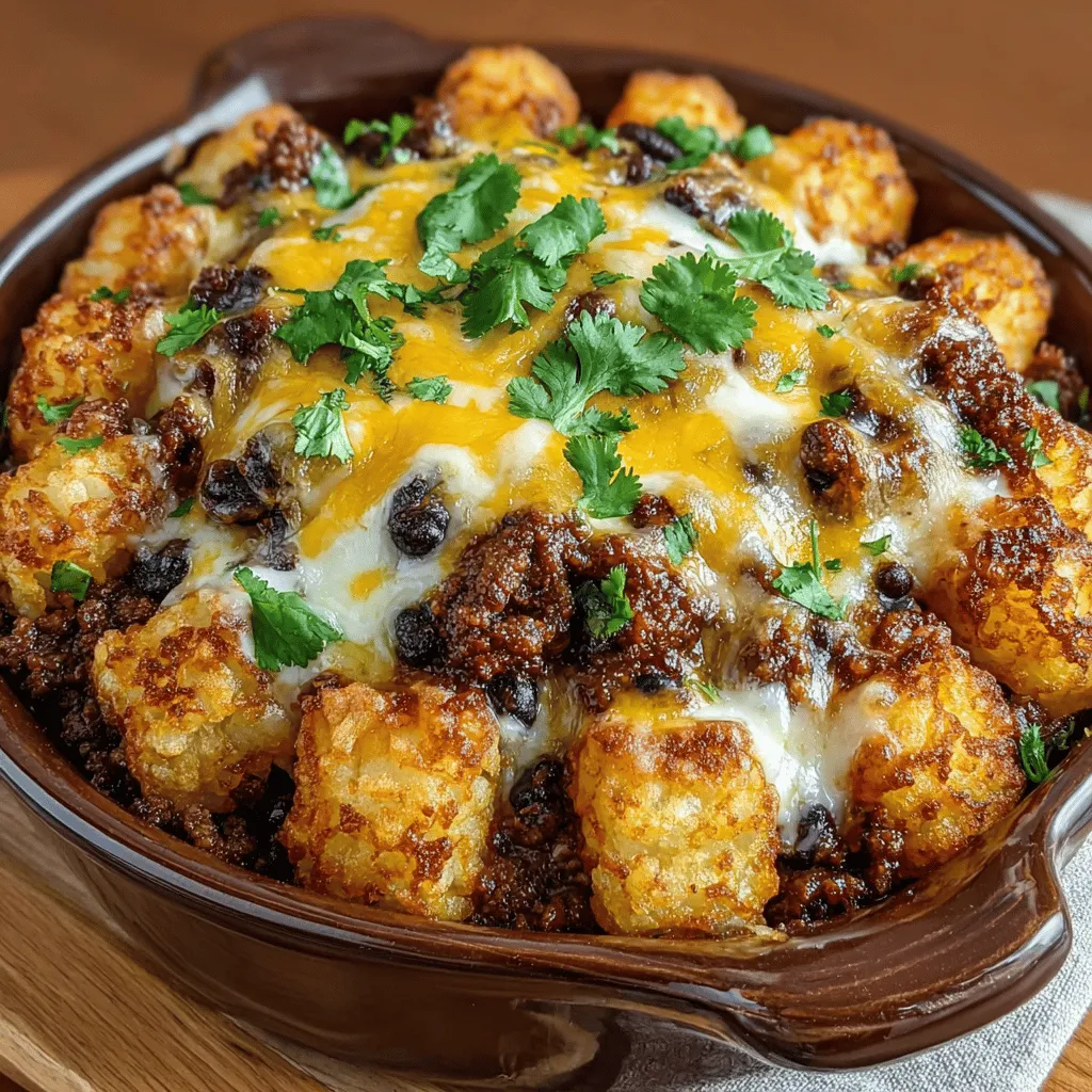 When it comes to comfort food, few dishes can compete with a hearty casserole. The Spicy Hatch Chili Tater Tot Casserole stands out as a delightful combination of textures and flavors that will please a crowd. This dish marries the spicy kick of Hatch chilies with the creamy richness of sauces and the satisfying crunch of crispy tater tots, creating a meal that is both comforting and exciting. Perfect for family dinners, potlucks, or game day, this casserole is easy to whip up and can be customized to suit your taste.