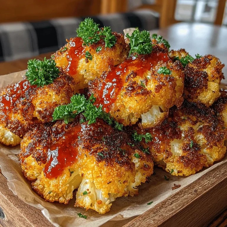 In recent years, the trend of plant-based appetizers has surged in popularity, captivating both seasoned vegans and curious omnivores alike. Among these delectable offerings, Spicy Buffalo Cauliflower Bites have emerged as a standout choice. Not only do they provide a flavorful kick that rivals traditional buffalo wings, but they also boast numerous health benefits, making them a guilt-free indulgence. These bites are perfect for game day, parties, or simply as a tasty snack, appealing to a wide range of dietary preferences, including vegan and gluten-free diets.
