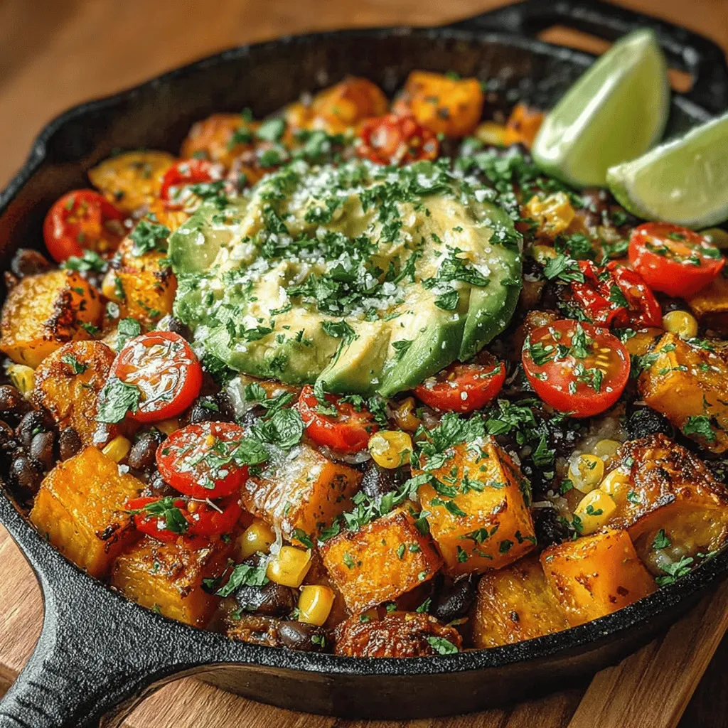 Are you looking for a delicious, nutritious, and easy-to-make meal? The Sweet Potato Black Bean Taco Skillet is a fantastic option that ticks all the boxes. This one-pan dish combines the earthy sweetness of sweet potatoes with the hearty texture of black beans, creating a vibrant and satisfying meal that can be enjoyed for lunch or dinner. Not only is it packed with flavor, but it’s also a great way to incorporate more plant-based ingredients into your diet, making it perfect for vegetarians, vegans, and anyone seeking to explore healthier eating habits.