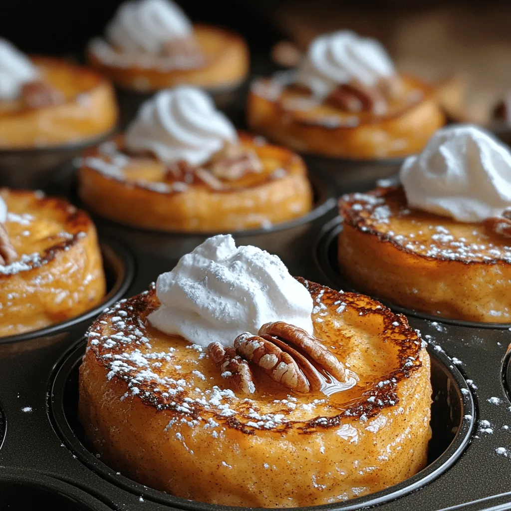 As autumn sweeps in with its crisp air and vibrant foliage, the culinary world shifts towards seasonal flavors that warm the heart and comfort the soul. One such delightful dish that encapsulates the essence of fall is Pumpkin Maple French Toast Cups. This charming recipe merges the traditional elements of French toast with the rich, earthy flavors of pumpkin and the sweet, golden notes of maple syrup. It’s not just a breakfast; it’s a celebration of the season, perfect for cozy family gatherings, weekend brunches, or even as a sweet ending to a festive meal.