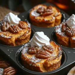 Pumpkin Maple French Toast Cups: A Cozy Fall Delight