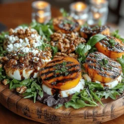 As summer approaches, the allure of fresh, vibrant salads becomes hard to resist. These dishes, bursting with seasonal produce, not only celebrate the flavors of the sun-drenched months but also provide a refreshing reprieve from the heat. Among the many delightful salad options, the Grilled Peach and Burrata Salad stands out as a perfect embodiment of summer's bounty. This salad combines the sweet, smoky notes of grilled peaches with the creamy richness of burrata cheese, the peppery bite of arugula, and the satisfying crunch of walnuts, creating a harmonious blend of flavors and textures.