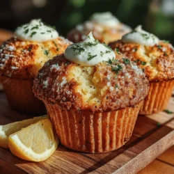 Bright & Zesty Lemon Poppyseed Protein Muffins