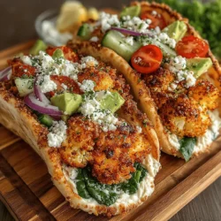 Crispy Cauliflower Pita Sandwiches: Step-by-Step Guide to Perfecting Your Meal