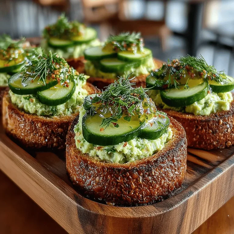 In recent years, there has been a significant shift towards healthier eating habits, with individuals increasingly seeking out nutritious snack options that are both satisfying and delicious. Among the myriad of choices available, Mini Tuna Avocado Toast Pockets have emerged as a standout option, captivating health-conscious food lovers and snack enthusiasts alike. This delightful recipe not only combines the rich flavors of tuna and avocado but also provides a balance of textures that makes every bite a culinary experience.