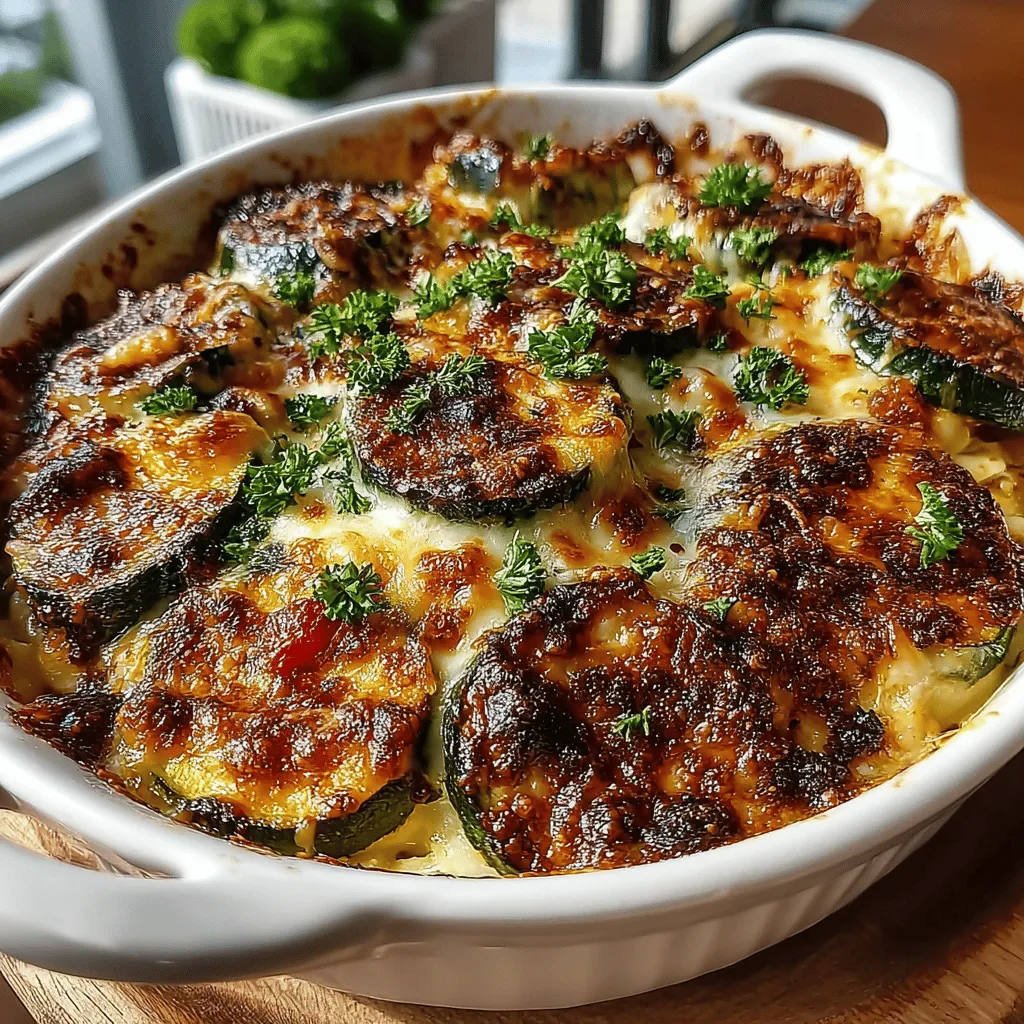 When it comes to comfort food, few dishes can rival the heartwarming appeal of a creamy casserole. Among the myriad of options, the Creamy Zucchini & Rice Casserole stands out as a delightful blend of flavors and textures that can serve as either a satisfying side dish or a hearty main course. This dish is particularly appealing for those who embrace vegetarian diets, as it showcases fresh, wholesome ingredients that not only enhance its taste but also elevate its nutritional profile.