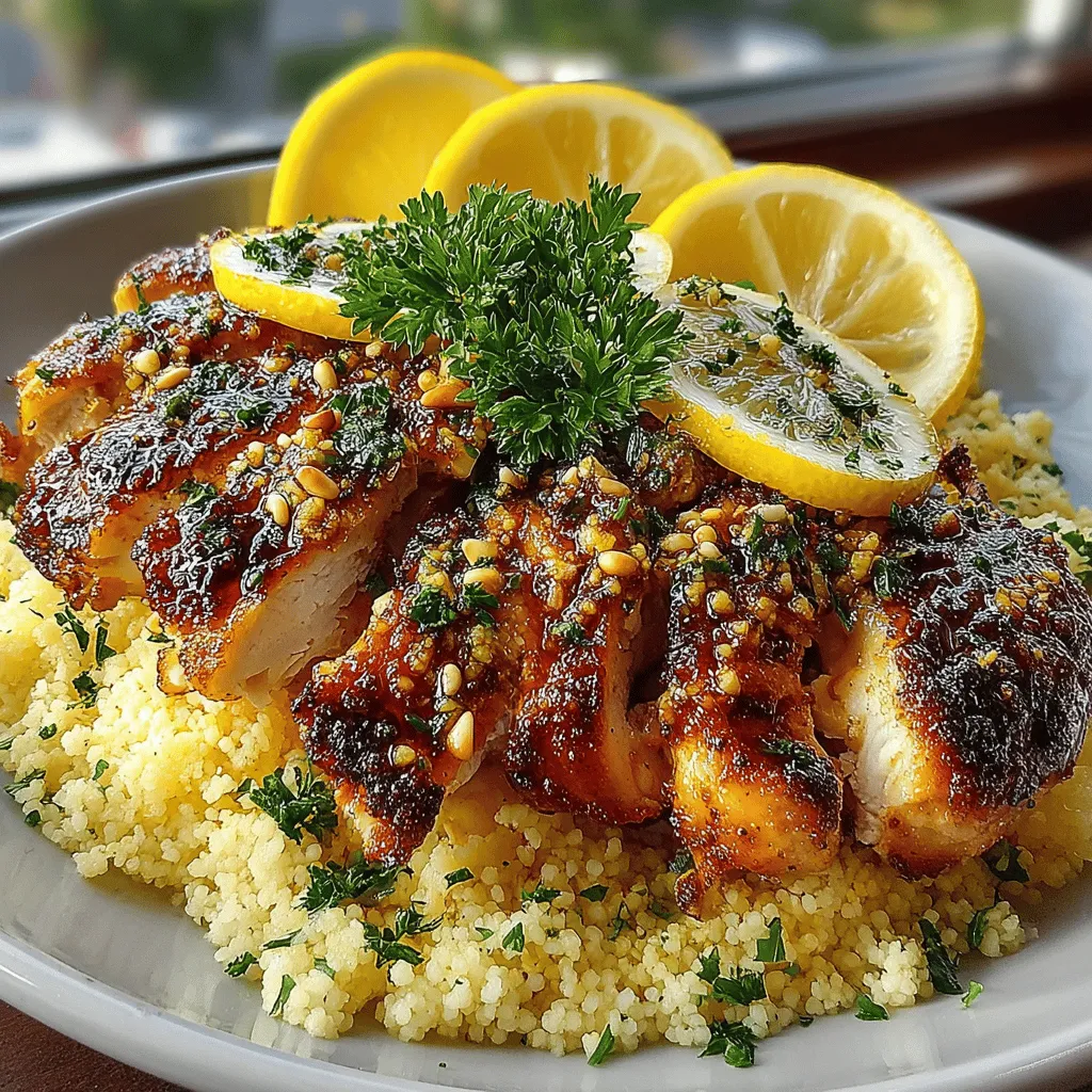 In the world of culinary delights, few combinations can rival the refreshing zest of lemon with the aromatic depth of herbs. This Zesty Lemon Herb Chicken paired with fluffy couscous is not only a feast for the senses but also a wholesome meal that can be prepared in under an hour. The bright, tangy notes of lemon beautifully complement the savory richness of chicken, while the fluffy couscous serves as the perfect canvas to soak up the vibrant flavors of the dish. Whether you are hosting a family dinner or enjoying a casual gathering with friends, this recipe promises to tantalize your taste buds and impress your guests.