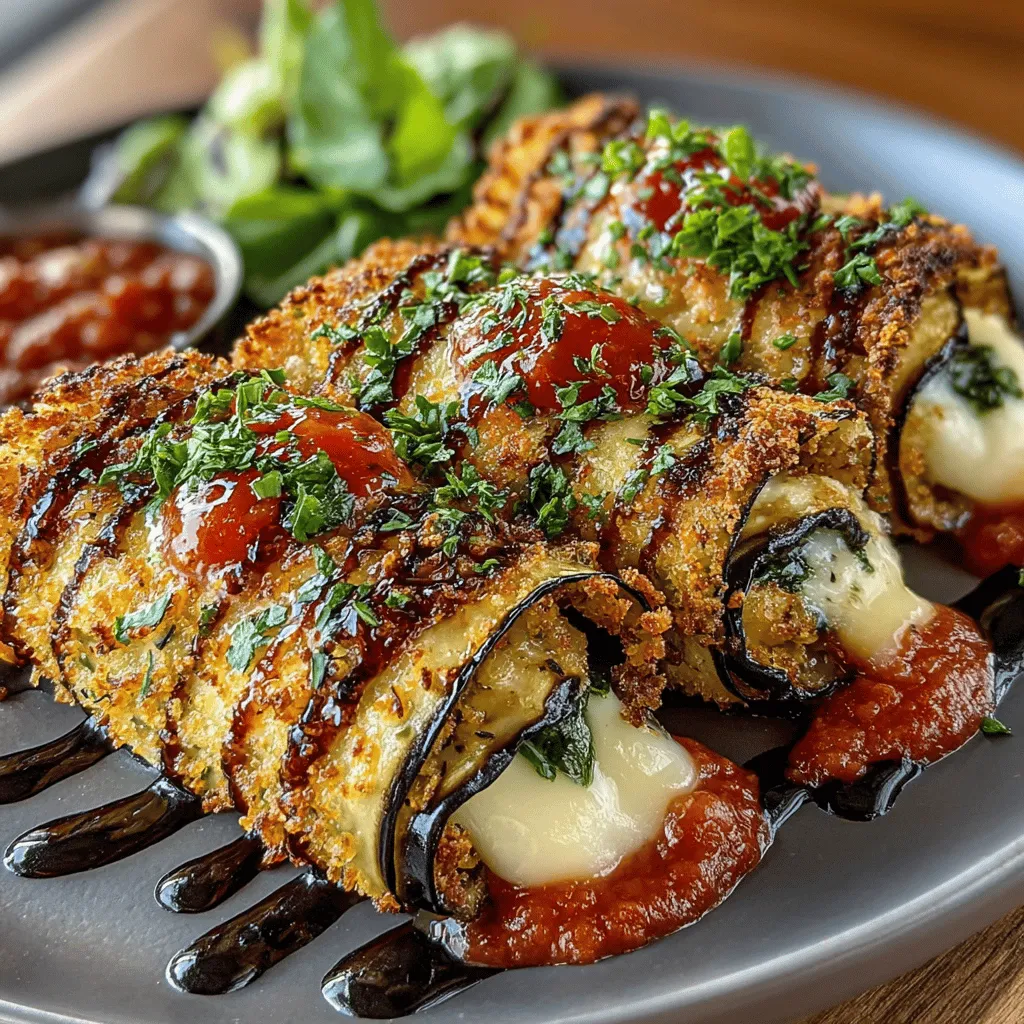 Eggplant, known for its rich, earthy flavor and meaty texture, has long been a staple in Mediterranean cuisine. This versatile vegetable can be found in a variety of dishes, from hearty ratatouilles to grilled antipastos. Its ability to absorb flavors makes it an excellent canvas for culinary creativity. Among the numerous ways to enjoy eggplant, Mini Eggplant Mozzarella Wrap Rolls stand out as a delightful option that combines the robust taste of eggplant with the creamy richness of fresh mozzarella. These wrap rolls are not only delicious but also offer a healthy alternative for those seeking lighter fare without sacrificing flavor.