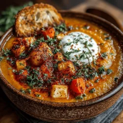 Maple Roasted Root Veggie Soup Recipe