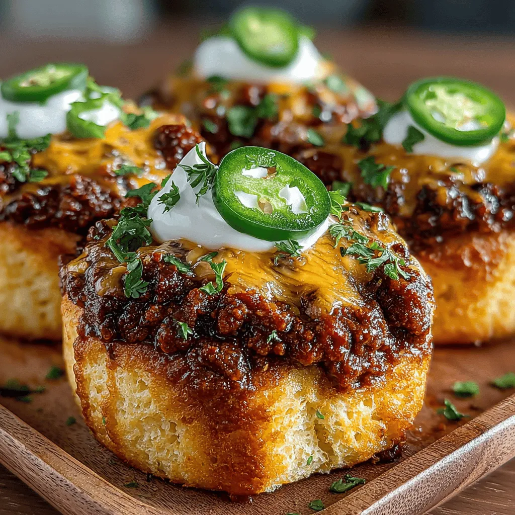 If you’re looking for a delightful snack or appetizer that will impress your guests and satisfy your cravings, look no further than Cheesy Chili Slider Biscuits. These bite-sized treasures combine the flaky, buttery goodness of biscuit dough with a savory chili filling, creating a comforting dish that’s perfect for any occasion. Whether you're hosting a game day gathering, a family barbecue, or simply want something delicious to enjoy at home, these sliders are a fantastic choice.