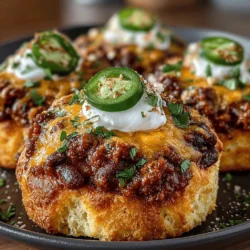 If you’re looking for a delightful snack or appetizer that will impress your guests and satisfy your cravings, look no further than Cheesy Chili Slider Biscuits. These bite-sized treasures combine the flaky, buttery goodness of biscuit dough with a savory chili filling, creating a comforting dish that’s perfect for any occasion. Whether you're hosting a game day gathering, a family barbecue, or simply want something delicious to enjoy at home, these sliders are a fantastic choice.