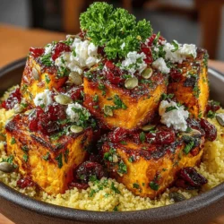 Autumn Zest Pumpkin & Feta Couscous Salad