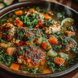 Cozy Crockpot Fall Harvest Chicken Soup