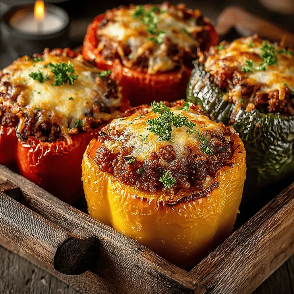 Stuffed bell peppers are more than just a meal; they are a celebration of color, flavor, and comfort. This classic dish has graced dinner tables across the globe, offering a delightful combination of vibrant bell peppers filled with a hearty mixture of rice and ground beef. The visual appeal of these colorful creations makes them not only appetizing but also a fantastic option for family gatherings or weeknight dinners. In this article, we will delve into the recipe for 