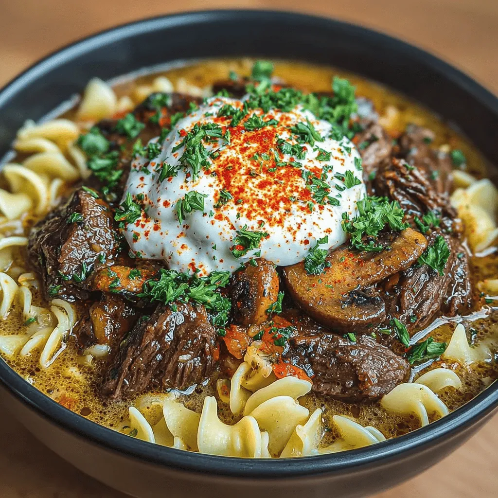 When it comes to comfort food, few dishes can rival the heartwarming appeal of beef stroganoff. This Savory Slow Cooker Creamy Beef Stroganoff takes the classic recipe to new heights by combining rich flavors and a creamy texture with the convenience of a slow cooker. Ideal for busy weeknights or cozy family dinners, this dish is not only easy to prepare, but it also delivers a satisfying meal that everyone will love.