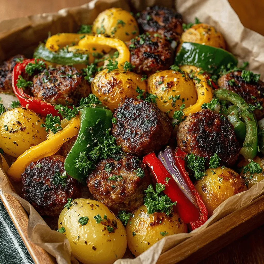 In today’s fast-paced world, finding time to prepare healthy, delicious meals can often feel like a daunting task. Enter the concept of sheet pan meals—a culinary solution that combines convenience and flavor in one fell swoop. Among the myriad of sheet pan recipes available, the Sheet Pan Sausage & Potato Bake stands out for its simplicity, vibrant flavors, and wholesome ingredients. This dish is not only easy to prepare but also delivers a satisfying meal that the entire family can enjoy.
