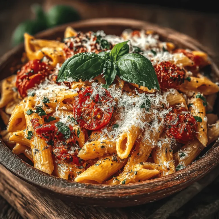 In the world of home cooking, few dishes can match the universal appeal of pasta, especially when it comes to a creamy tomato basil pasta that combines simplicity, flavor, and comfort in every bite. This One-Pot Creamy Tomato Basil Pasta is not just a meal; it’s an experience that brings warmth to your table and satisfaction to your palate. The rich, tangy notes of tomatoes meld beautifully with the aromatic essence of fresh basil, all enveloped in a luscious creamy sauce that clings to every piece of pasta.
