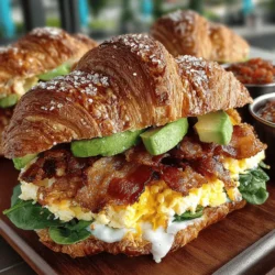 To create the ultimate breakfast experience, it’s essential to understand the ingredients that make Flaky Morning Bliss Croissant Sandwiches a standout choice. Each component contributes unique flavors and textures while providing vital nutrients to fuel your day.