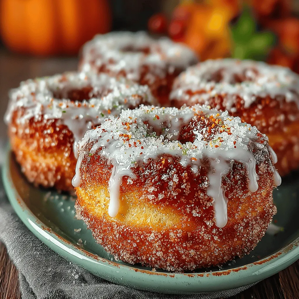 As the leaves turn and the air grows crisp, nothing captures the essence of fall quite like a warm, spiced pumpkin donut. These Cinnamon Sugar Pumpkin Donuts are not only a delightful treat but also a celebration of the rich flavors associated with the season. The combination of pure pumpkin puree and a medley of warm spices creates a comforting experience that is perfect for any autumn gathering.