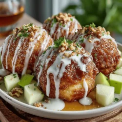 Baked Apple Fritters with Cinnamon Glaze are a delightful treat that beautifully marries the natural sweetness of apples with the warm, comforting spices of cinnamon and nutmeg. Unlike their fried counterparts, these baked fritters offer a lighter option without compromising on flavor or texture. Each bite provides a satisfying crunch from the exterior and a soft, moist center filled with tender apple pieces. Perfect for breakfast, as an afternoon snack, or even as a dessert, these fritters are versatile enough to satisfy any craving.