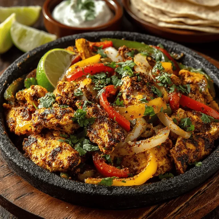 Fajitas have firmly established themselves as a staple in Tex-Mex cuisine, captivating the hearts and taste buds of food lovers across the globe. Originating from the border regions of Texas and Mexico, fajitas have evolved from simple grilled meat served on a tortilla to a vibrant, flavorful dish that embodies the spirit of communal dining. The Sizzling Chicken Fajitas Fiesta exemplifies this culinary evolution, offering a medley of spices, fresh ingredients, and sizzling presentation that makes it an instant favorite for family gatherings and casual get-togethers alike.
