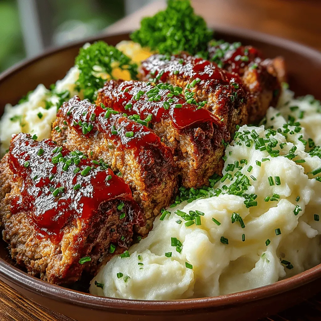 When it comes to classic comfort foods, meatloaf reigns supreme. This timeless dish has graced dining tables for generations, embodying the essence of home-cooked meals. It's a recipe that evokes warm memories of family gatherings, cozy evenings, and the comforting aroma wafting through the kitchen. Meatloaf is not just a meal; it’s a nostalgic experience that brings us back to simpler times. Paired with creamy garlic mashed potatoes, this dish transforms into a hearty feast that satisfies both hunger and the soul.