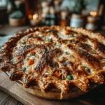 Chicken pot pie is a beloved comfort food that has stood the test of time, offering a delightful blend of flavors and textures that bring warmth and satisfaction to the dining table. At the heart of this Golden Brown Chicken Pot Pie Delight lies a savory filling composed of tender chicken, fresh vegetables, and a rich, creamy sauce, all encased in a perfectly flaky, golden crust. Whether you are preparing a cozy family dinner or looking to impress guests at a gathering, this hearty dish is sure to be a crowd-pleaser.