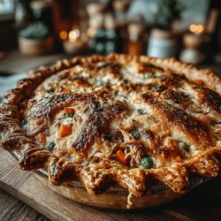 Golden Brown Chicken Pot Pie Delight
