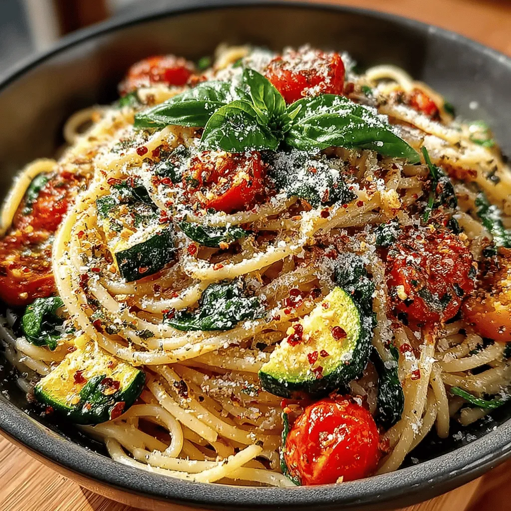 Before diving into the cooking process, it’s essential to understand the key ingredients that make Garlic Butter Veggie Delight Pasta not only delicious but also nutritious. Each component contributes unique flavors and health benefits that elevate this dish.