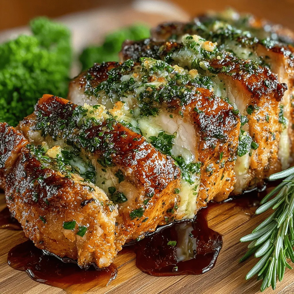 The Garlic Herb Roasted Turkey Breast is a delicious and succulent dish that has garnered a reputation as a go-to centerpiece for holiday gatherings, family dinners, and any occasion where culinary excellence is desired. Unlike traditional whole turkeys, which can be cumbersome to prepare and serve, this recipe focuses on the turkey breast, offering a more manageable option that still delivers all the classic flavors and tenderness associated with this beloved poultry. The combination of garlic, fresh herbs, and a few essential ingredients results in a dish that is not only visually appealing but also packed with flavor, making it a perfect choice for impressing your guests.