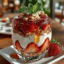 To create the perfect Strawberry Yogurt Delight Parfait, it’s essential to understand the ingredients that come together to make this dish both delicious and nutritious.