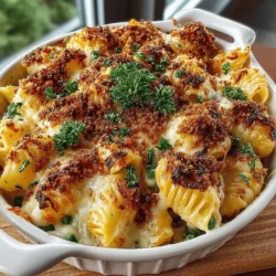 Creamy Pea-Infused Homestyle Baked Mac and Cheese