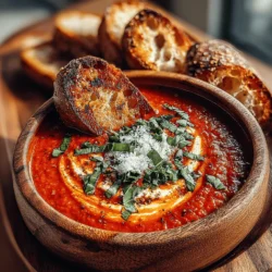 Heavenly Tomato Basil Bliss Soup Recipe