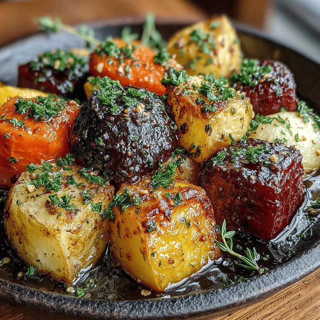 Roasted root vegetables are a staple of seasonal cooking, bringing warmth and comfort to any table. Their natural sweetness and hearty texture make them an ideal choice for healthy meals, especially during the cooler months. The Balsamic Bliss recipe elevates simple root vegetables by combining them with balsamic vinegar, olive oil, and fresh herbs, creating a dish that bursts with flavor and nutrition. This delightful medley not only highlights the individual flavors of each vegetable but also offers a wholesome, satisfying option for any meal.