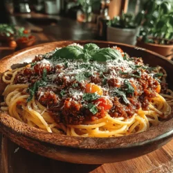 Hearty Spaghetti Bolognese Recipe