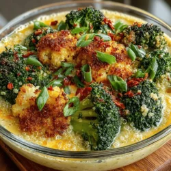 Cheesy Broccoli Quinoa Extravaganza