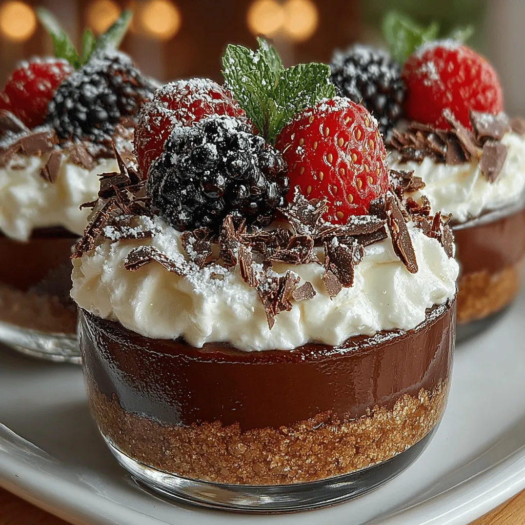 Indulging in a rich, velvety dessert can elevate any occasion, and our Indulgent Chocolate Heaven Mousse Cups are the epitome of such decadence. Designed to captivate chocolate lovers, this delightful treat combines high-quality dark chocolate with airy textures, creating a dessert experience that is both luxurious and satisfying. Whether you're celebrating a special milestone or simply seeking to satiate your sweet cravings, these mousse cups are sure to impress.