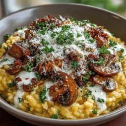 Risotto is a classic Italian dish that has earned a beloved place in kitchens around the world. Known for its creamy texture and rich flavor, this rice dish embodies the heart of Italian home cooking. The beauty of risotto lies not just in its taste, but also in its versatility; it can be dressed up for a special occasion or served as a comforting weeknight meal. Among the myriad variations of this dish, the Quick and Creamy Mushroom Risotto Delight stands out for its simplicity and the earthy, aromatic qualities of mushrooms. Perfect for busy weeknights or as an elegant centerpiece for dinner parties, this risotto recipe is sure to impress.