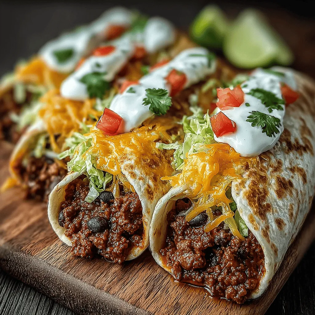 Tacos and wraps have surged in popularity over the years, becoming staples in modern cuisine that appeal to diverse palates and dietary preferences. From casual weeknight dinners to vibrant gatherings, these handheld meals offer endless possibilities in flavor, texture, and presentation. Among the myriad of taco recipes available, Zesty Beef & Bean Taco Wraps stand out as a delicious and effortless option that embodies the essence of what makes tacos so beloved.