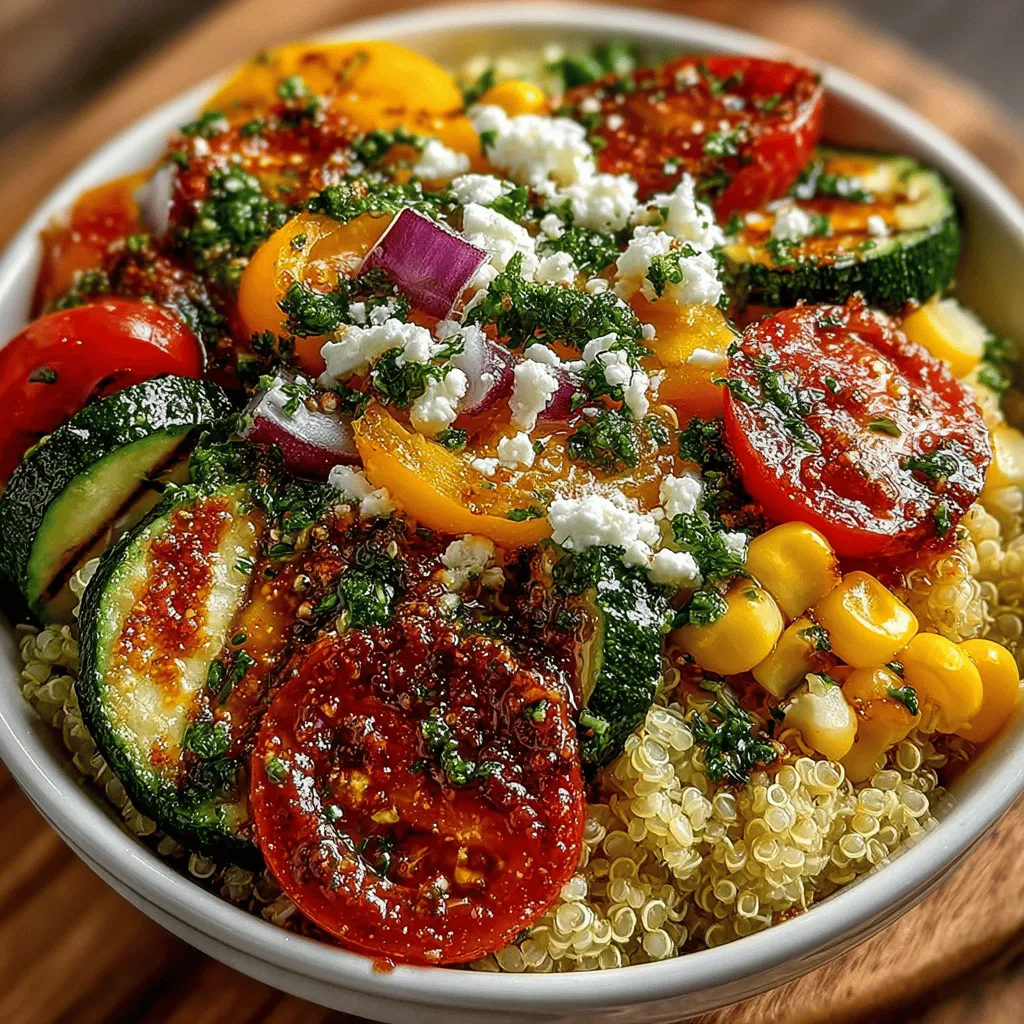 The dressing is the secret to elevating your Zesty Lemon Herb Quinoa and Veggie Bowl. It brings together the flavors, adding brightness and depth to the dish. To create a well-balanced dressing, start with the following ingredients: