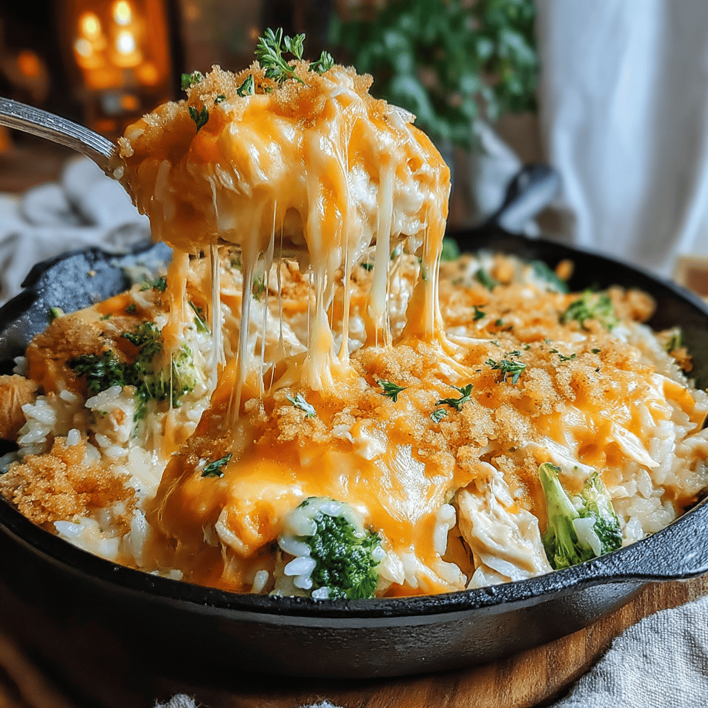 Welcome to a recipe that's destined to become a weeknight dinner favorite: Minute Cheesy Chicken & Broccoli Skillet Casserole! This dish combines the comforting flavors of cheese, tender chicken, and vibrant broccoli in a one-pan wonder that’s not only quick to prepare but also incredibly satisfying. Perfect for busy evenings when you crave something hearty without spending hours in the kitchen, this casserole comes together in just minutes and features minimal cleanup.