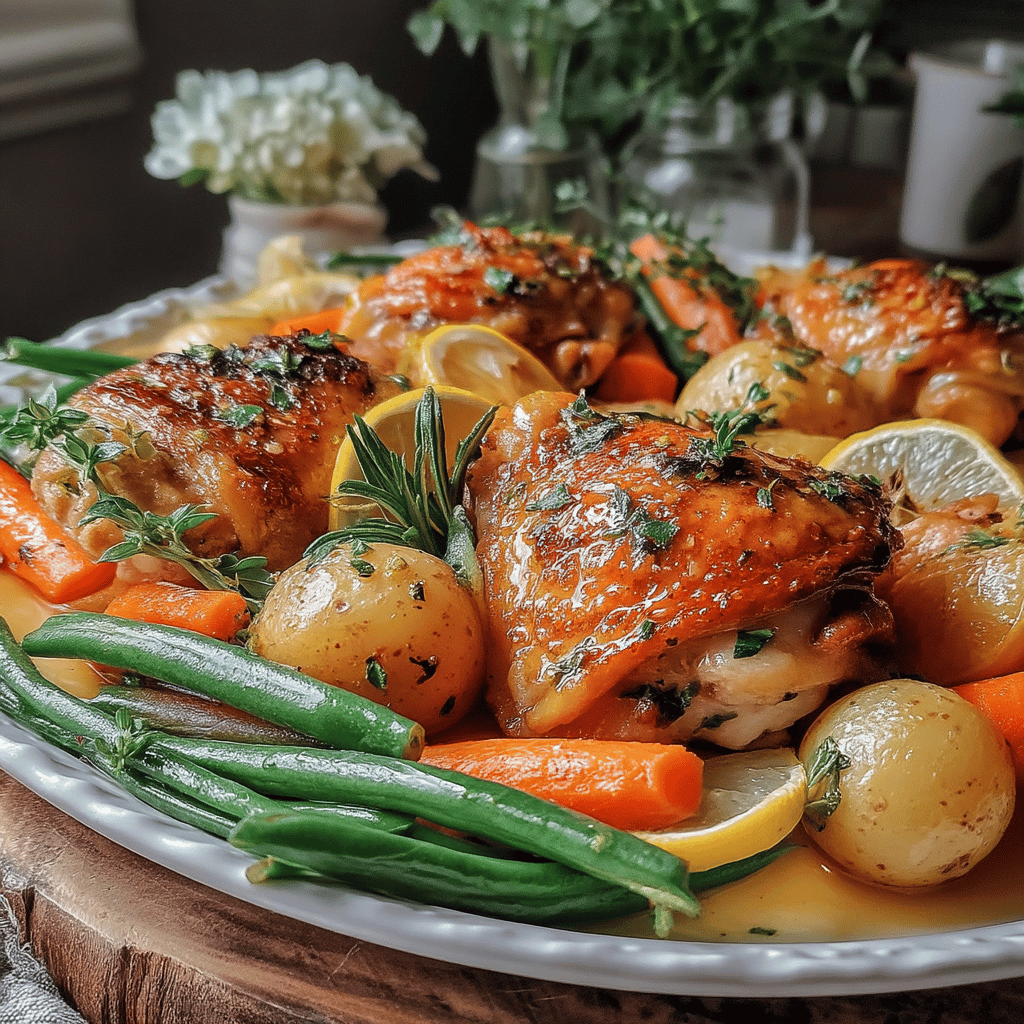 As the leaves turn and the air becomes crisp, there's nothing quite like a warm and comforting meal to embrace the cozy vibes of the season. Enter the "Warm & Cozy One-Pan Garlic Butter Chicken and Veggies" dish—your new go-to recipe for those busy weeknights when you crave something delicious yet effortlessly simple.